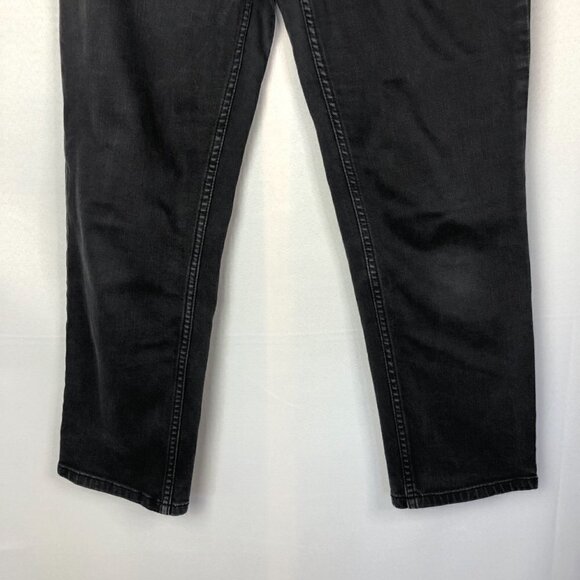 Free People Black High Rise Jasper Cropped Ankle Straight Jeans 28 - Picture 7 of 10